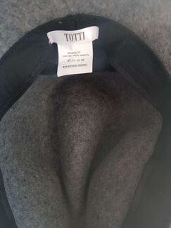 Шляпа серая totti
