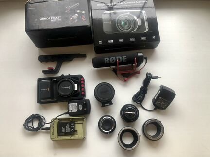 Blackmagic pocket cinema комплект