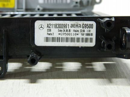 Радиатор печки Mercedes w211