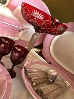 Старинный сервиз М С Кузнецова 38 пред, Приборы