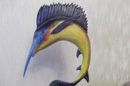 Парусник или рыба-меч или голубой марлин