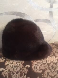 Шапка норковая,женская