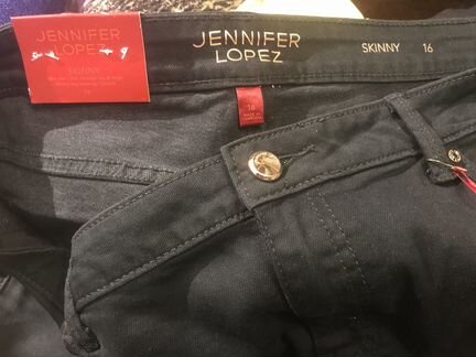 Новые тёмно-зелёные джинсы JLO, USA, size16