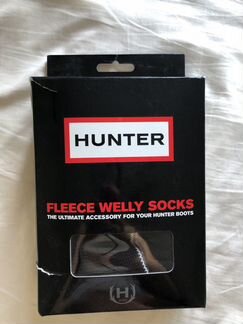 Hunter fleece welly socks