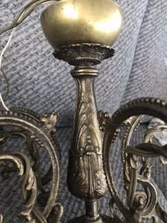 Люстра бронза