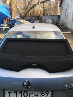 Полка багажника skoda rapid