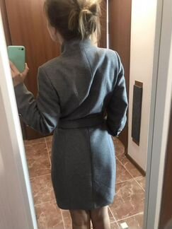 Платье теплое шерстяное