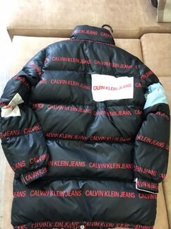 Пуховик calvin clein jeans