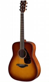 Новая акустическая гитара Yamaha FG800 Brown Sunbu