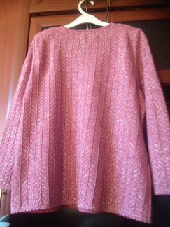 Нарядный джемпер большой кофта