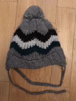 Шапка зимняя для мальчика р 44-46