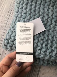 Снуд шерсть woolovers новый большой