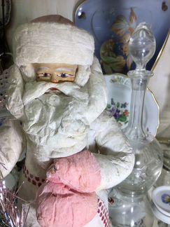 Дед Мороз 1967 года 31 см бирка отличная сохраннос