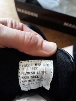 Новые мужские ботинки Steve Madden