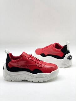 Кроссовки Valentino Garavani Gumboy кожаные