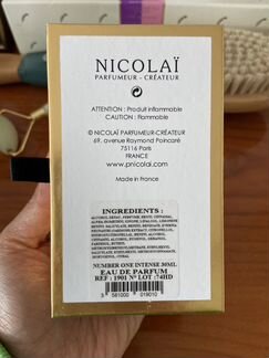 Духи Number One Intense, от Patricia de Nicolai