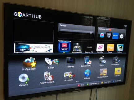 Телевизор Samsung 55 дюймов UE55D6100swxru