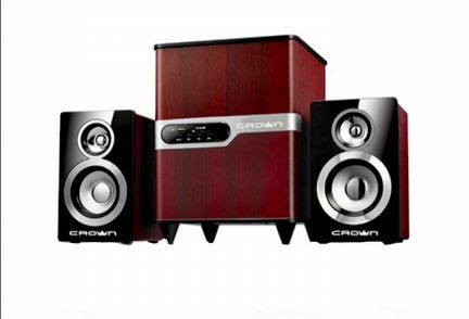 Акустическая система 2.1 crown CMS-440 Wood 31W