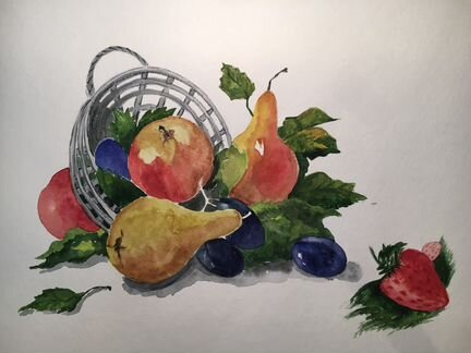 Продам картину, акварель
