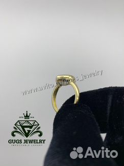 Новое золотое кольцо с бриллиантами 585 Chopard