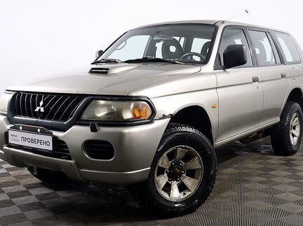 Mitsubishi Pajero Sport 2.5 МТ, 2004, 214 189 км