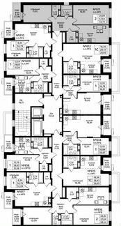 2-к квартира, 58.7 м², 13/15 эт.