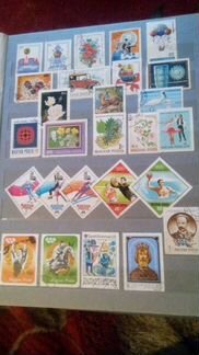 Марки Венгрии 56шт