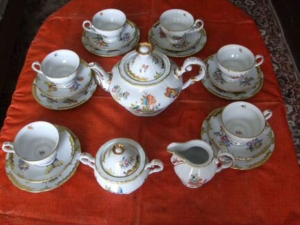 Чайный сервиз Херенд (herend) Виктория. венгрия
