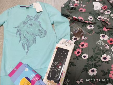 Новые вещи на рост 134