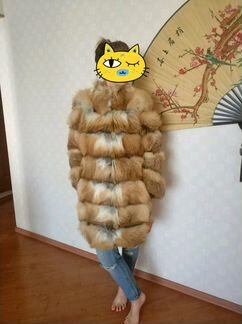 Шуба Новая из меха лисы Барбара (каляев)