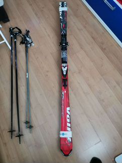 Горные лыжи volkl 177см