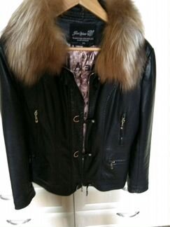 Куртка женская кожаная