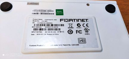 Сетевой шлюз (firewall) Fortinet 60C