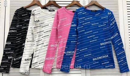 Лонгслив Balenciaga M(44-46) размер цв. чёрный