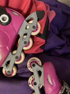 Ролики oxelo раздвижные 32-34