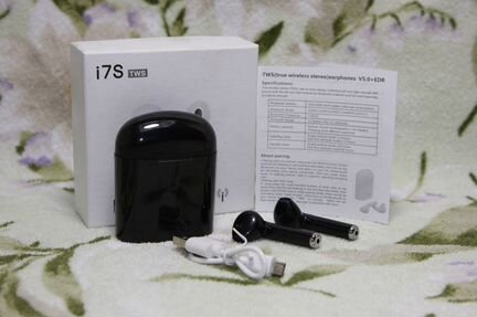 AirPods i7s tws черные оптом