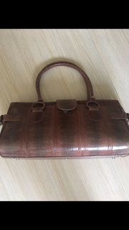 Сумка Fendic кожа змеи