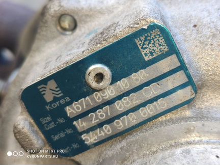 Турбина Ssangyong Actyon C200 D20DTF 2015