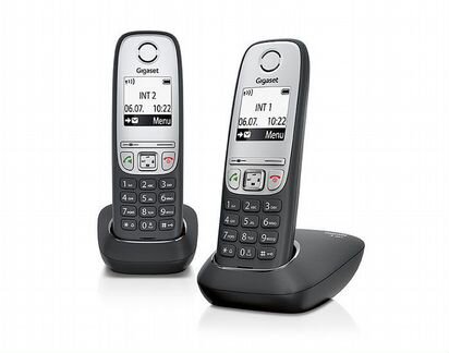 Радиотелефон Gigaset A415 DUO, Black