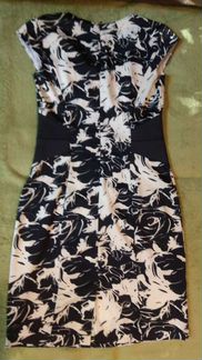 Платье шёлк и полиэстер