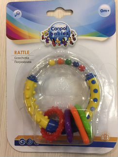 Погремушка - разноцветные колечки Canpol Babies, 0