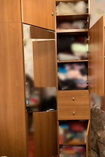 Шкаф с зеркалом Шатура-мебель