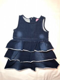 Джинсовый сарафан Minoti, 86-92 размер