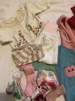 Детская одежда для девочек пакетом