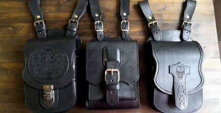 Набедренная мужская сумка