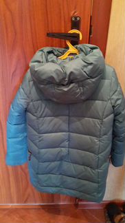 Пальто зимнее 128р