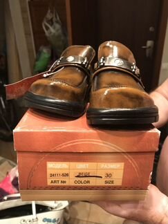 Туфли детские Кожаные