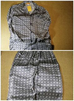 Пижама мужская (шелк, XXL, куплена в Китае)