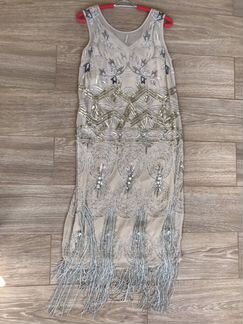 Платье вечернее ASOS Gold Brand s-m