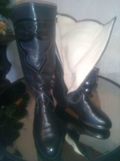 Сапоги новые натуральная кожа зима